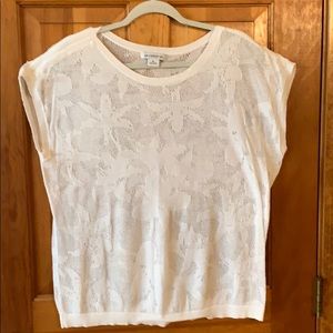 Liz ClaiborneXL jersey, white, like new